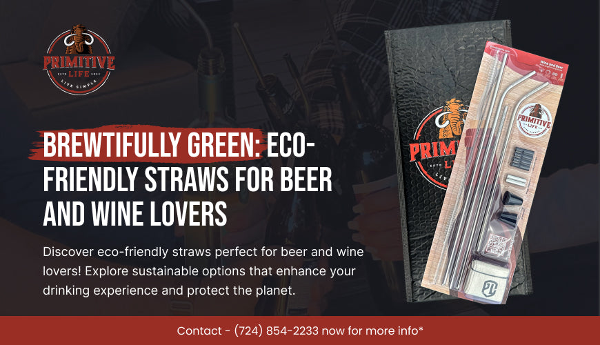 Brewtifully Green: Eco-Friendly Straws for Beer and Wine Lovers