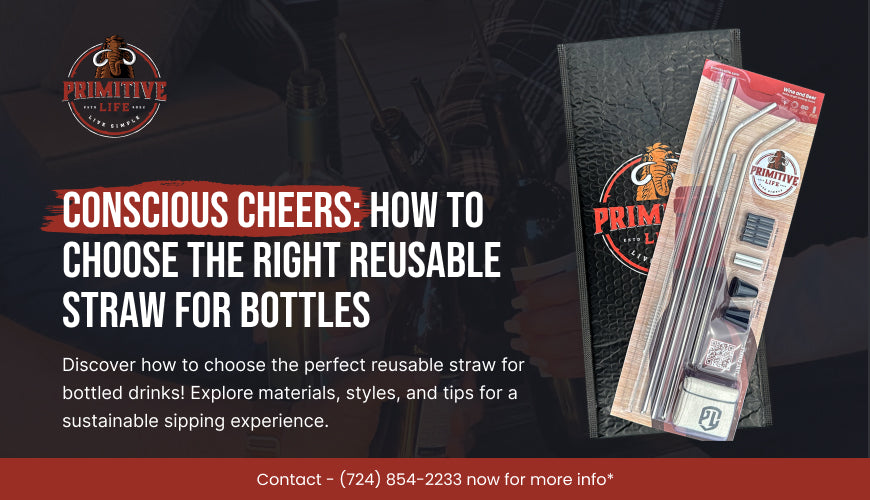 Conscious Cheers: How to Choose the Right Reusable Straw for Bottles