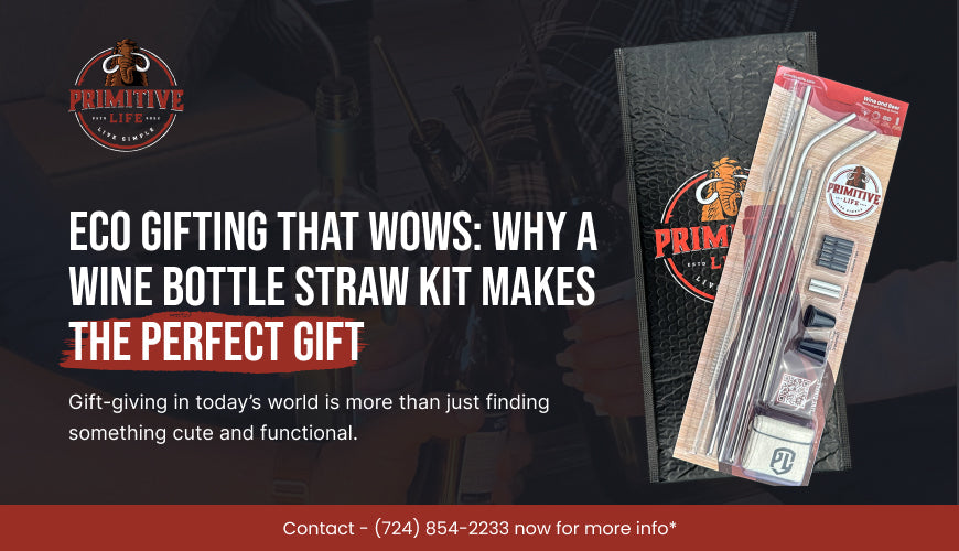Eco Gifting That Wows: Why a Wine Bottle Straw Kit Makes the Perfect Gift