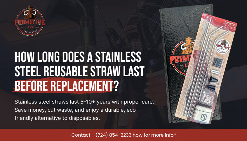 How Long Does a Stainless Steel Reusable Straw Last Before Replacement?