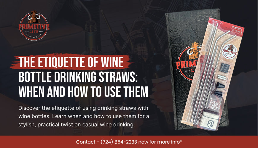 The Etiquette of Wine Bottle Drinking Straws: When and How to Use Them